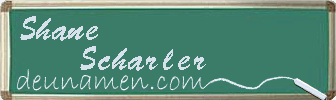 Shane Scharler Visitenkarte